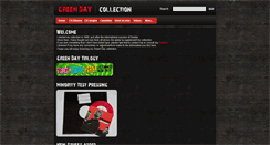 Desktop Screenshot of greendaycollection.com